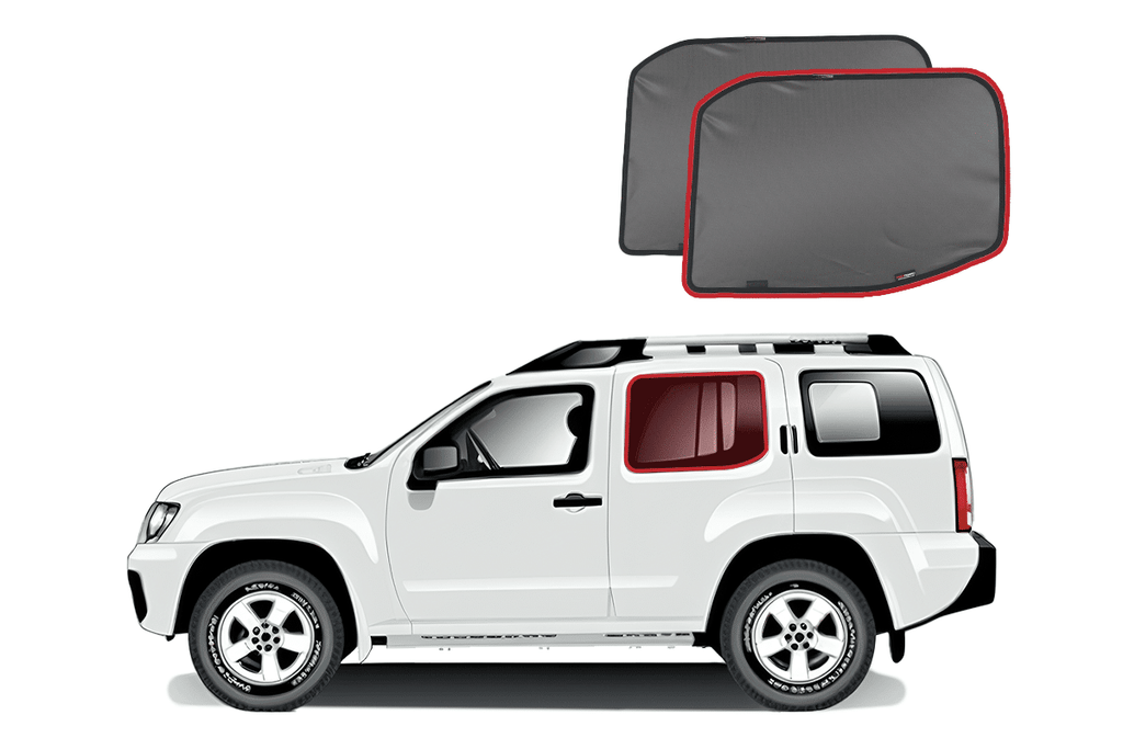 NISSAN XTERRA 2ND GENERATION CAR REAR WINDOW SHADES (N50; 2005-2015)