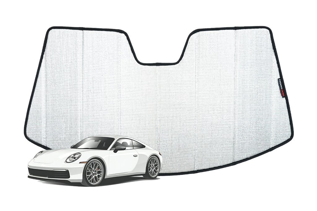 PORSCHE 911 8TH GENERATION FRONT WINDSCREEN SUN SHADE (992; 2019-ON)
