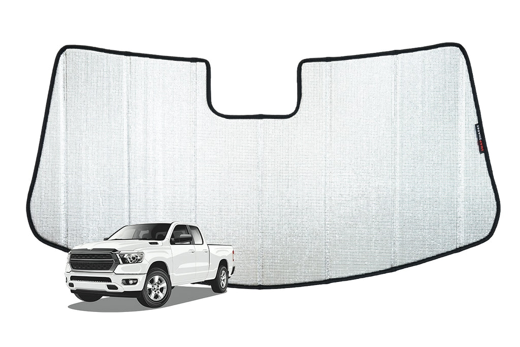 DODGE RAM 5TH GENERATION FRONT WINDSCREEN SUN SHADE (DT; 2019-ON)