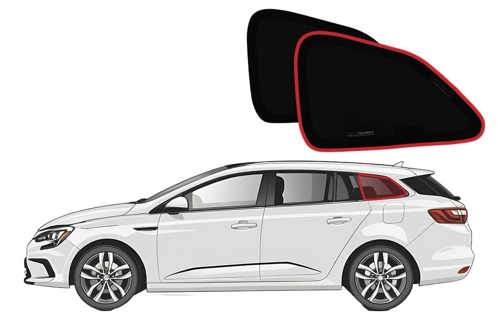 RENAULT MEGANE WAGON 4TH GENERATION PORT WINDOW SHADES (2016-2023)