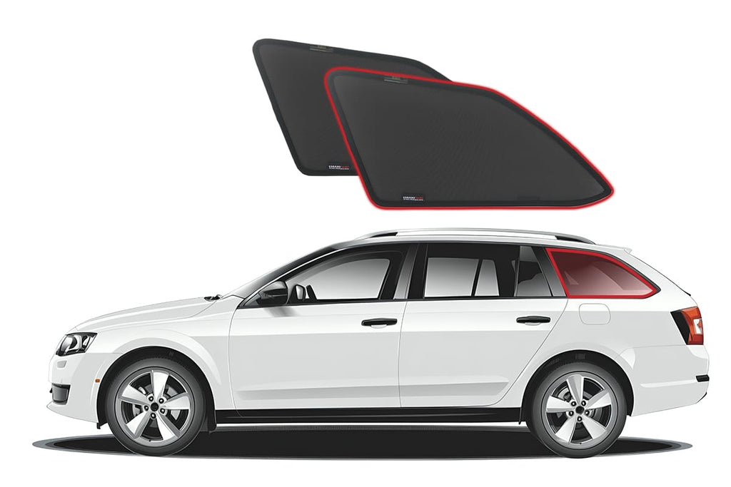 SKODA OCTAVIA WAGON 3RD GENERATION PORT WINDOW SHADES (A7; 2013-2020)