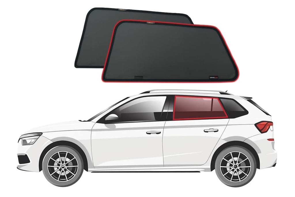 SKODA KAMIQ CAR REAR WINDOW SHADES (2019-ON)