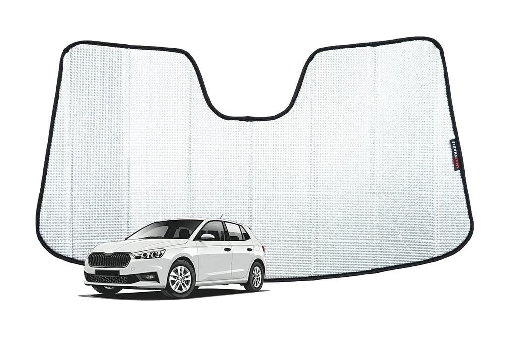 SKODA FABIA HATCHBACK 4TH GENERATION FRONT WINDSCREEN SUN SHADE (MK4; 2021-ON)
