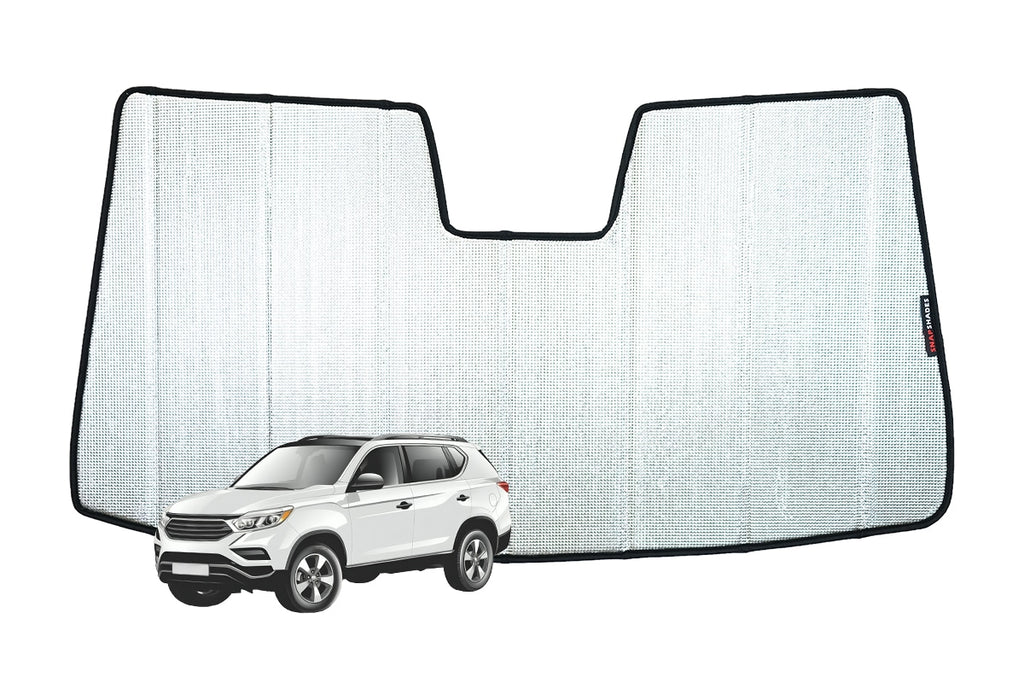 SSANGYONG REXTON 2ND GENERATION FRONT WINDSCREEN SUN SHADE (Y400; 2017-ON)