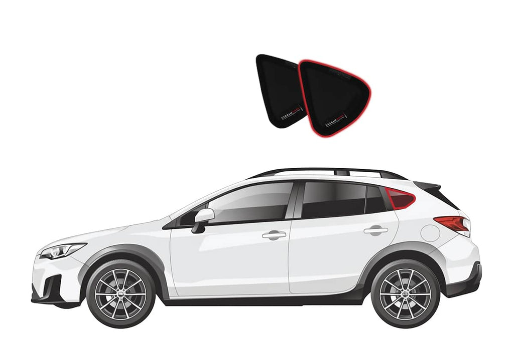SUBARU XV/CROSSTREK 2ND GENERATION/IMPREZA HATCHBACK 5TH GENERATION PORT WINDOW SHADES (GT; 2017-2023)