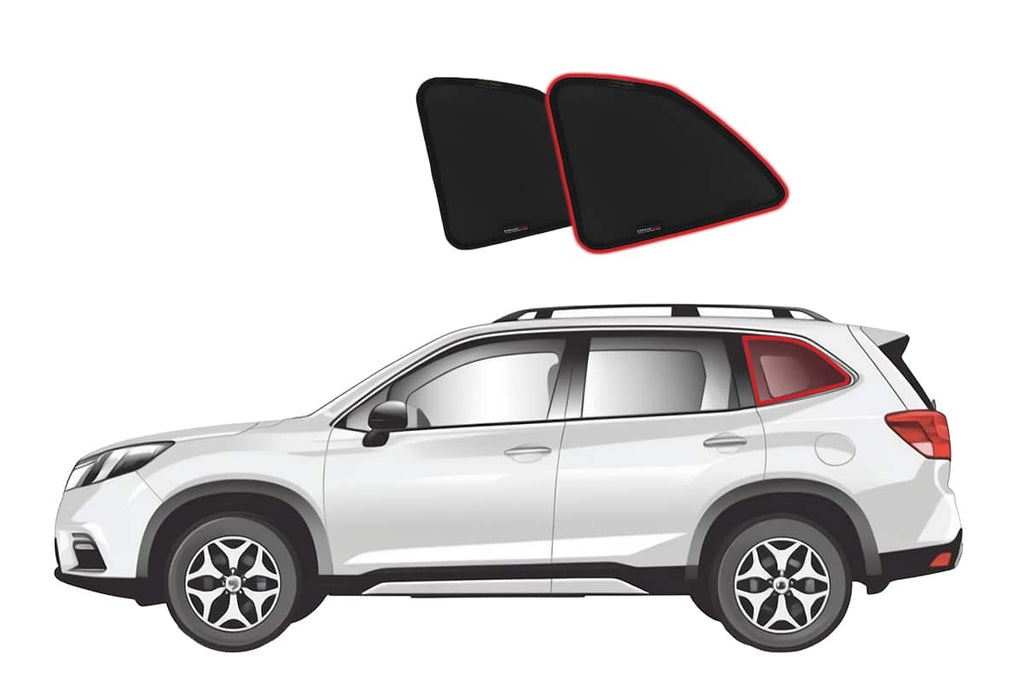 SUBARU FORESTER 5TH GENERATION PORT WINDOW SHADES (SK; 2018-2024)