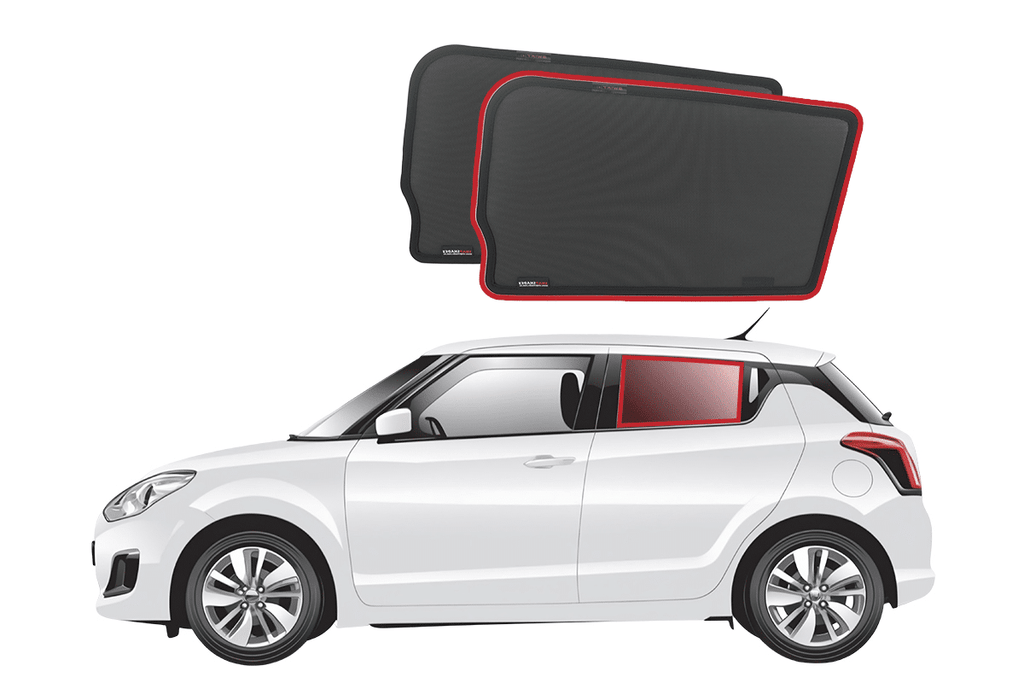 SUZUKI SWIFT 3RD GENERATION CAR REAR WINDOW SHADES (A2L; 2017-2024)