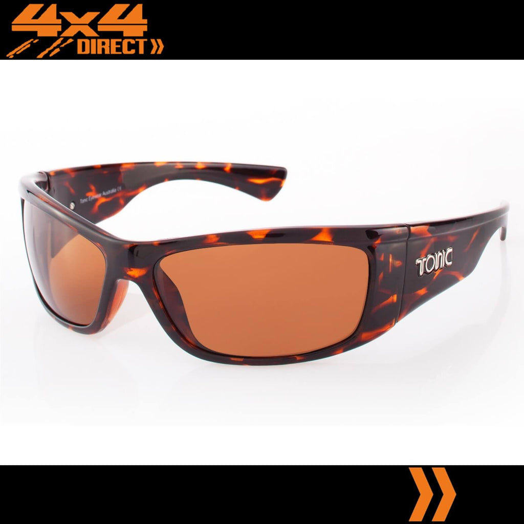 TONIC EYEWEAR SUNGLASSES SHIMMER TORTOISE PHOTOCHROMIC COPPER LENS