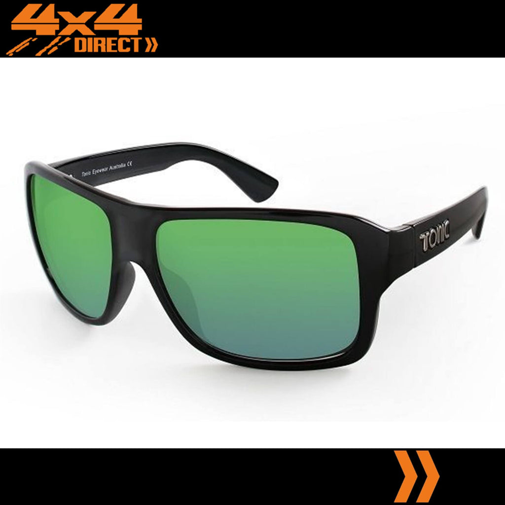 TONIC EYEWEAR SUNGLASSES SWISH GREEN MIRROR LENS