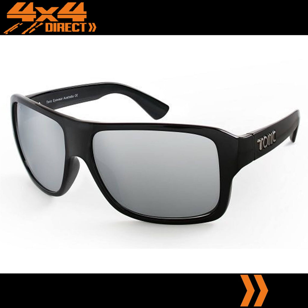 TONIC EYEWEAR SUNGLASSES SWISH SILVER MIRROR LENS