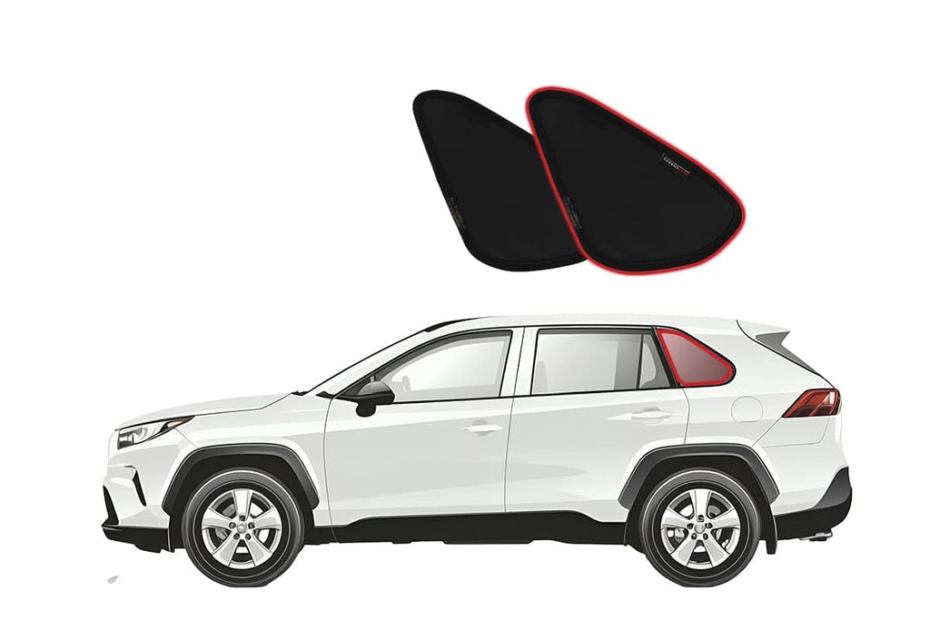 TOYOTA RAV4 5TH GENERATION | SUZUKI ACROSS PORT WINDOW SHADES (XA50; 2018-2025)