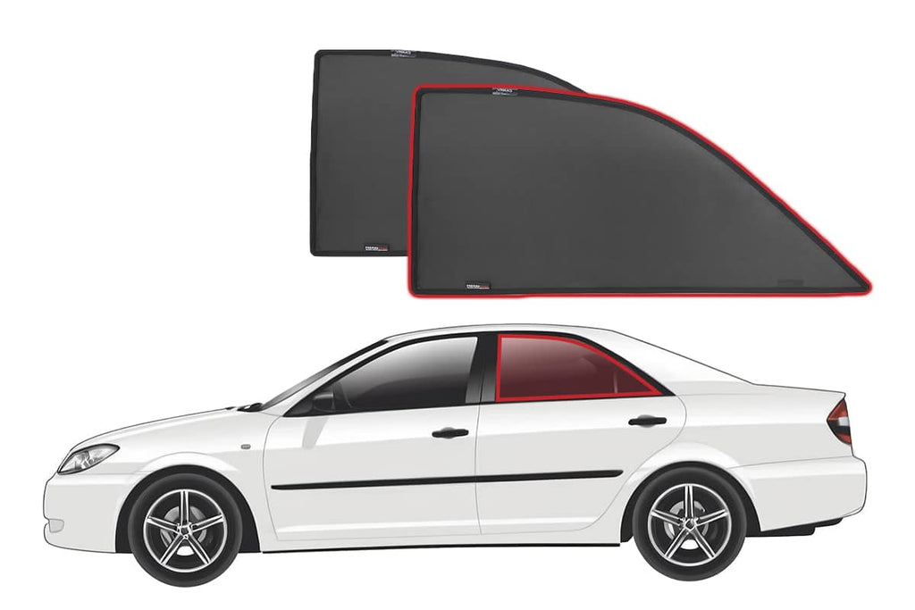 TOYOTA CAMRY | DAIHATSU ALTIS CAR REAR WINDOW SHADES (XV30; 2001-2006)