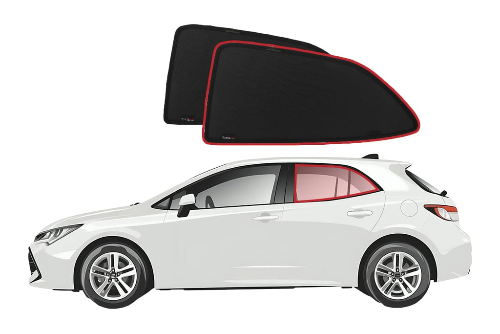 TOYOTA COROLLA/GR COROLLA HATCHBACK 12TH GENERATION CAR REAR WINDOW SHADES (E210; 2018-ON)