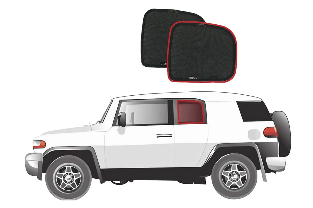 TOYOTA FJ CRUISER CAR REAR WINDOW SHADES (2006-2022)