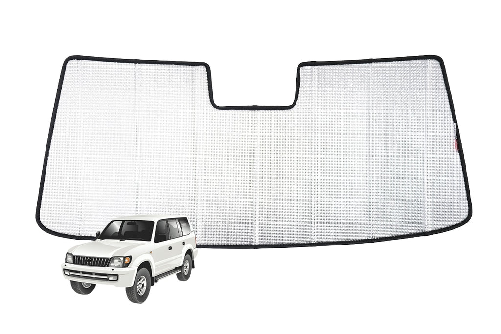 TOYOTA LANDCRUISER PRADO 90/95 SERIES FRONT WINDSCREEN SUN SHADE (J90/J95; 1996-2002)