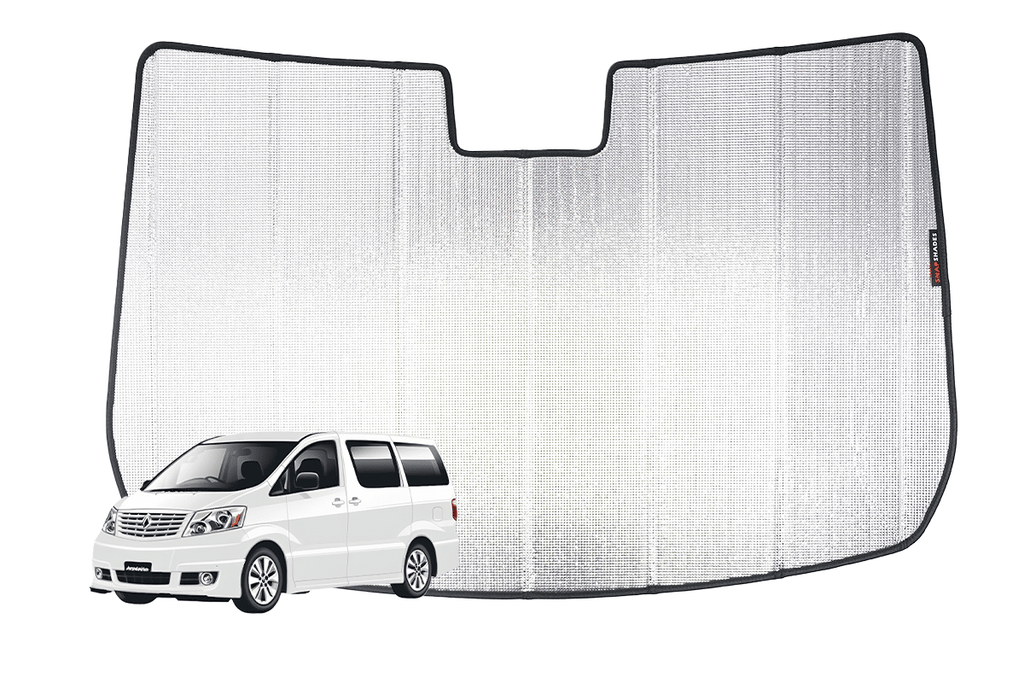 TOYOTA ALPHARD 1ST GENERATION FRONT WINDSCREEN SUN SHADE (AH10; 2002-2008)
