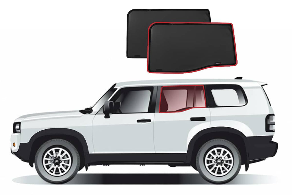 TOYOTA LANDCRUISER PRADO 250 SERIES | LEXUS GX CAR REAR WINDOW SHADES (J250; 2023-ON)