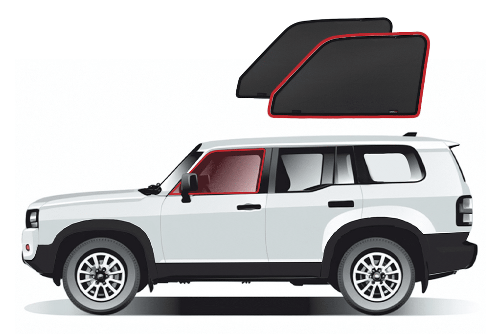 TOYOTA LANDCRUISER PRADO 250 SERIES | LEXUS GX FRONT DOOR CAR WINDOW SHADES (J250; 2023-ON)