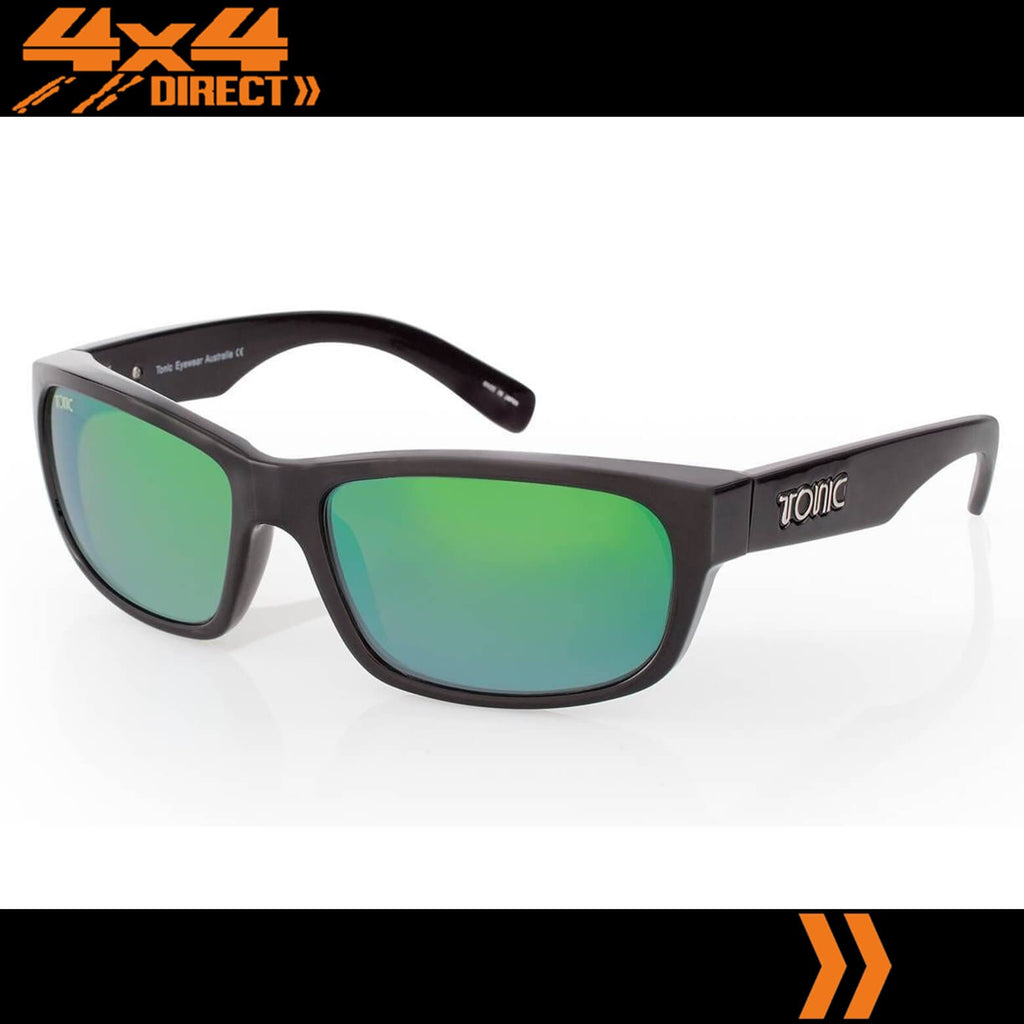 TONIC EYEWEAR SUNGLASSES TORQUAY GREEN MIRROR LENS