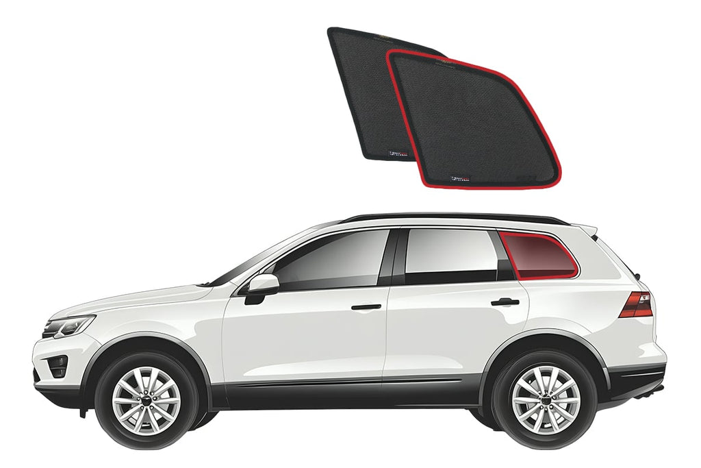 VOLKSWAGEN TOUAREG 2ND GENERATION PORT WINDOW SHADES (7P; 2010-2018)