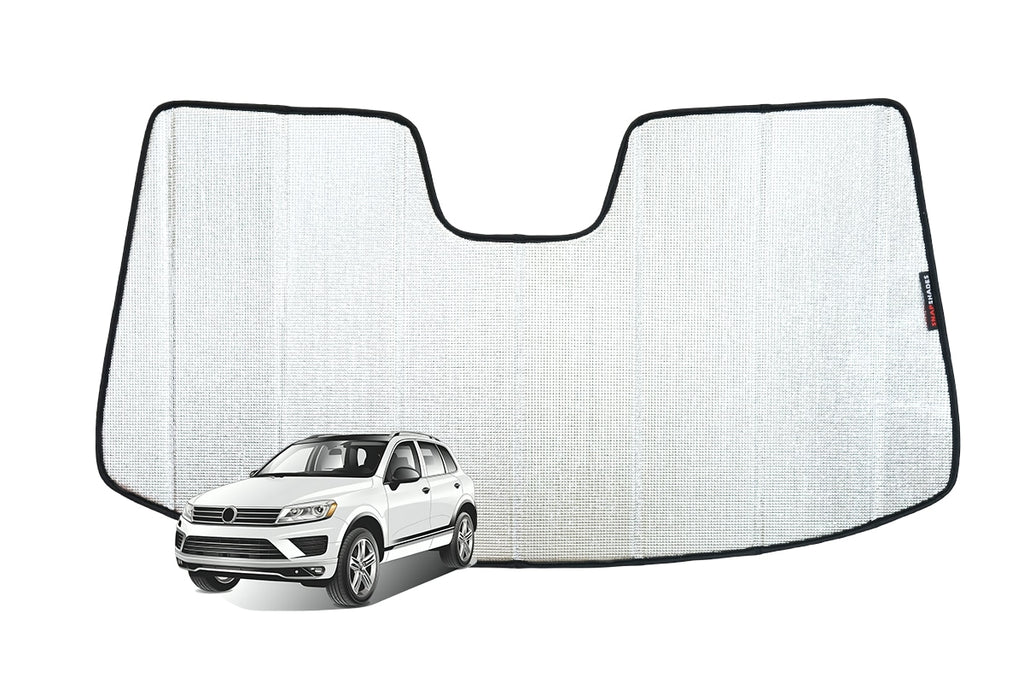 VOLKSWAGEN TOUAREG 2ND GENERATION FRONT WINDSCREEN SUN SHADE (7P; 2010-2018)