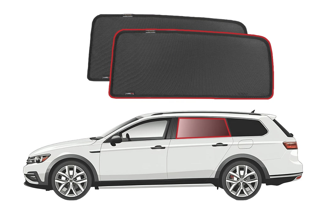 VOLKSWAGEN PASSAT WAGON CAR REAR WINDOW SHADES (B8; 2015-2023)