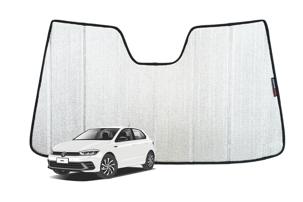 VOLKSWAGEN POLO 6TH GENERATION FRONT WINDSCREEN SUN SHADE (MK6- TYP AW; 2018-ON)
