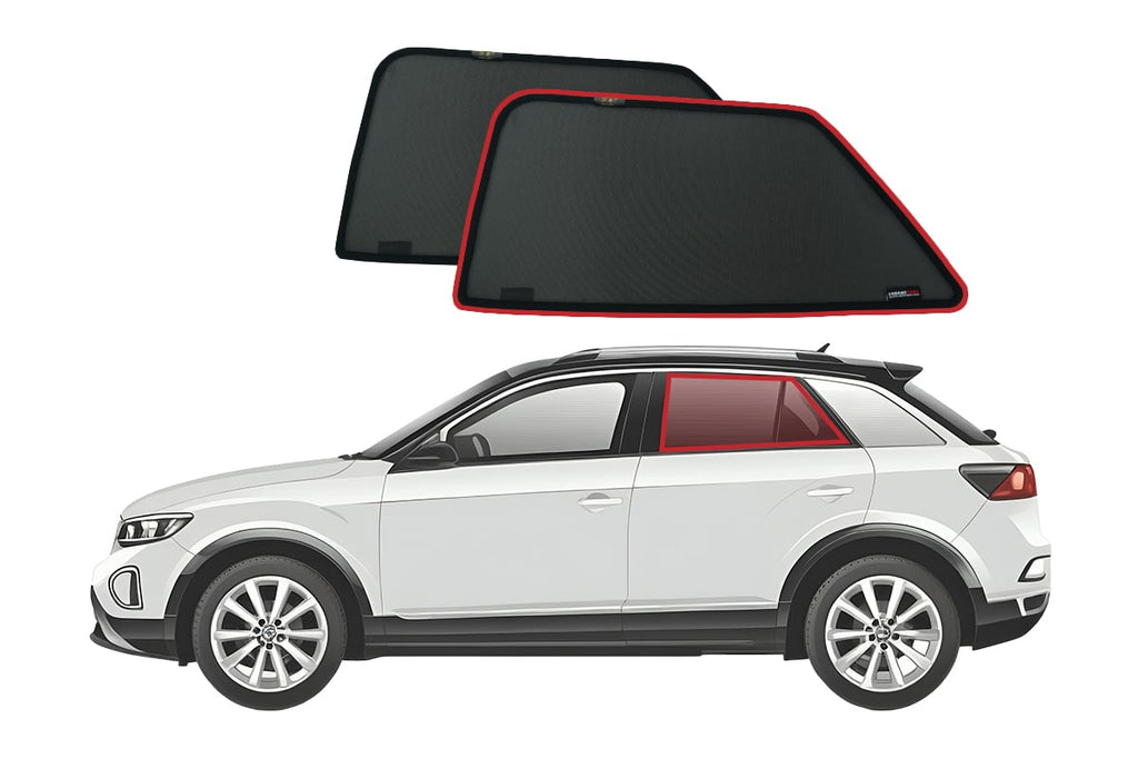 VOLKSWAGEN T-ROC CAR REAR WINDOW SHADES (2017-2025)
