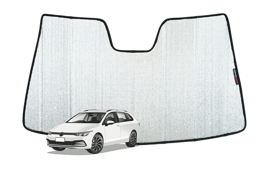 VOLKSWAGEN GOLF WAGON/HATCHBACK 8TH GENERATION FRONT WINDSCREEN SUN SHADE (MK8/MK8.5; 2020-ON)