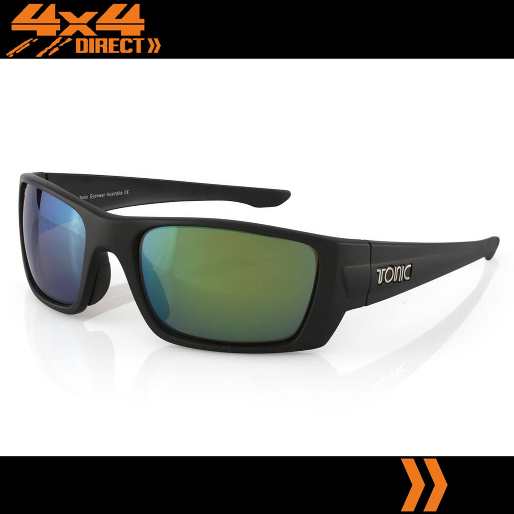 TONIC EYEWEAR SUNGLASSES YOURANIUM GREEN MIRROR LENS