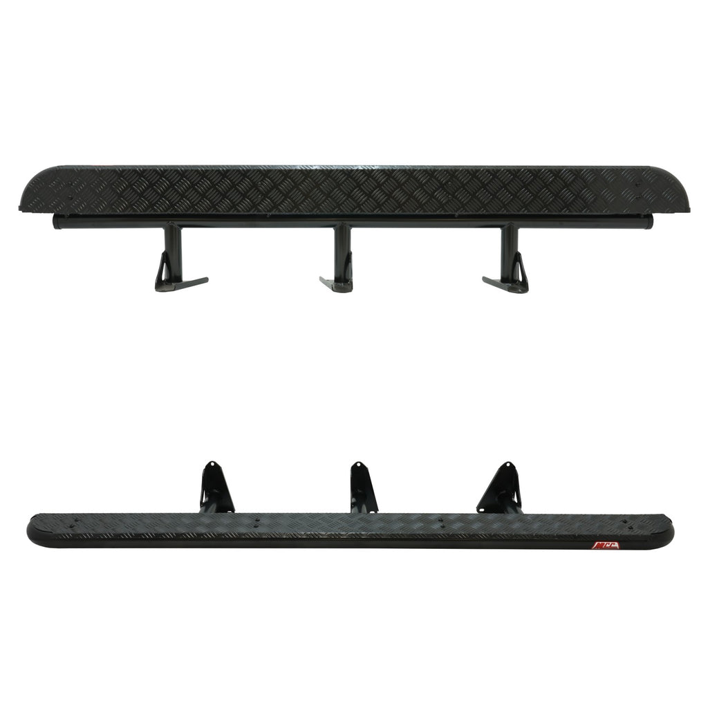MCC BLACK SIDESTEP/RAIL KIT TO FIT 50MM BULLBAR FOR MAZDA BT50 11-21
