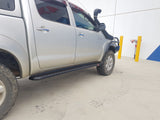 MCC BLACK SIDESTEP/RAIL KIT TO FIT 50MM BULLBAR FOR TOYOTA HILUX 05-15