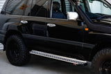 MCC CHROME PLATE SIDE RAIL & SWIVAL KIT FOR TOYOTA LANDCRUISER 98-07