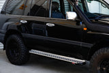 MCC CHROME PLATE SIDE RAIL & SWIVAL KIT FOR TOYOTA LANDCRUISER 98-07