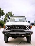MCC ROCKER LOW LOOP BULLBAR FOR TOYOTA LANDCRUISER 24-ON