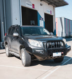 MCC PHOENIX SINGLE BLACK LOOP STEEL BULLBAR FOR TOYOTA PRADO 09-17