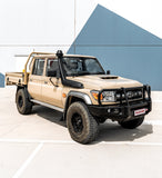 MCC FALCON A-FRAME BULLBAR WITH FOG LIGHTS FOR TOYOTA LANDCRUISER 07-20