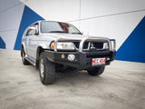 MCC FALCON TRIPLE LOOP BULLBAR WITH FOG LIGHTS FOR MITSUBISHI TRITON 96-06