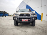 MCC FALCON TRIPLE LOOP BULLBAR WITH FOG LIGHTS FOR MITSUBISHI TRITON 96-06