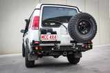 MCC REAR WHEEL CARRIER BAR WITH SINGLE JERRY CAN HOLDER FOR LAND ROVER DISCOVERY 89-98