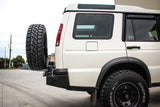 MCC REAR WHEEL CARRIER BAR WITH SINGLE JERRY CAN HOLDER FOR LAND ROVER DISCOVERY 89-98