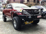 MCC CHROME INSERT SIDESTEP/RAIL KIT TO FIT 50MM BULLBAR FOR FORD RANGER 11-21