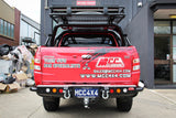 MCC JACK REAR BAR WITH CHROME STEP PLATE & LIGHT PACKAGE FOR MITSUBISHI TRITON 15-19