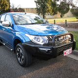 MCC PHOENIX SINGLE BLACK LOOP STEEL BULLBAR FOR MITSUBISHI TRITON 15-19