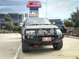 MCC FALCON STEEL A-FRAME BULLBAR WITH FOG LIGHTS FOR MITSUBISHI CHALLENGER 06-15