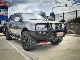 MCC FALCON STEEL A-FRAME BULLBAR WITHOUT FOG LIGHTS FOR MITSUBISHI TRITON 06-15