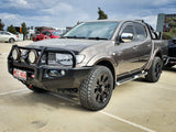 MCC FALCON STEEL A-FRAME BULLBAR WITHOUT FOG LIGHTS FOR MITSUBISHI CHALLENGER 06-15