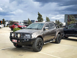 MCC FALCON STEEL A-FRAME BULLBAR WITH FOG LIGHTS FOR MITSUBISHI TRITON 06-15