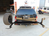 MCC REAR WHEEL CARRIER BAR WITH DUAL REAR WHEEL HOLDERS FOR NISSAN NAVARA 04-10