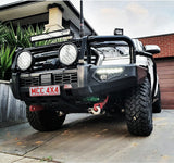 MCC BLACK SIDESTEP/RAIL KIT TO FIT 60MM BULLBAR FOR FORD RANGER 11-21